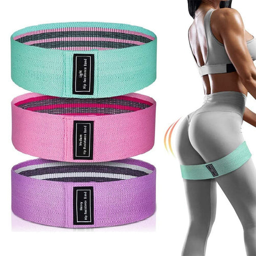 Fabric Resistance Bands — 3-Piece Set